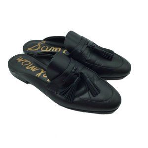 Sam Edelman Paris Black Leather Slip On Loafer 8.5
